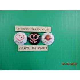 la série de 3 capsule de champagne guillette Brest moby dick  avec strass