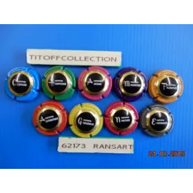 la série de 9 capsules de champagne générique Puzzle