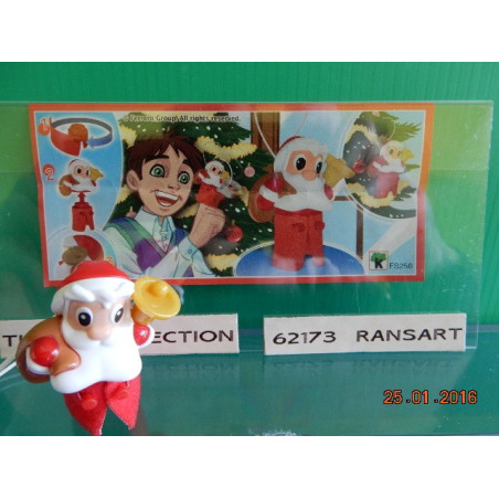 1 Figurine Kinder noel  2015 - 2016 avec 1 BPZ