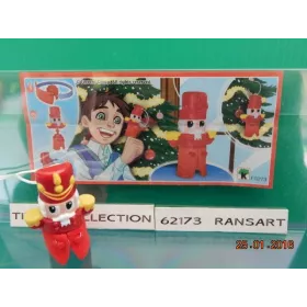 1 Figurine Kinder  noel 2015 - 2016 avec 1 BPZ