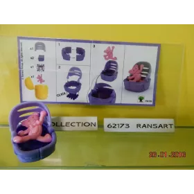 1 Figurine Kinder  infinimix 2015 - 2016 avec 1 BPZ fs178