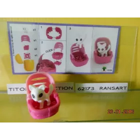 1 Figurine Kinder infinimix  2015 - 2016 avec 1 BPZ fs180