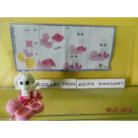 1 Figurine Kinder infinimix  2015 - 2016 avec 1 BPZ fs194