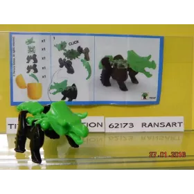 1 Figurine Kinder infinimix  2015 - 2016 avec 1 BPZ