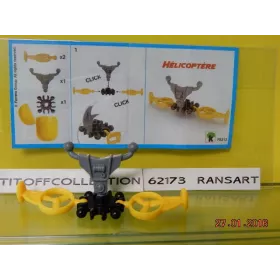 1 Figurine Kinder infinimix  2015 - 2016 avec 1 BPZ fs213