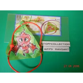 1 Figurine Kinder infinimix  2015 - 2016 avec 1 BPZ