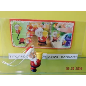 1 Figurine Kinder noél 2014 - 2015 avec 1 BPZ