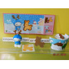 1 Figurine Kinder hello kitty  2014 - 2015 avec 1 BPZ