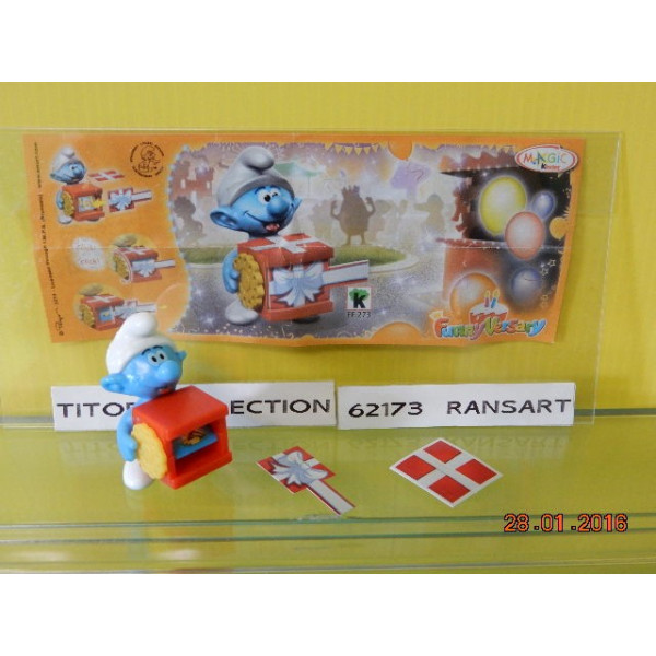 1 Figurine Kinder FUNNY VERSARY  2014 - 2015 avec 1 BPZ