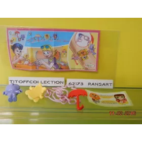 1 Figurine Kinder 2014 - 2015 avec 1 BPZ
