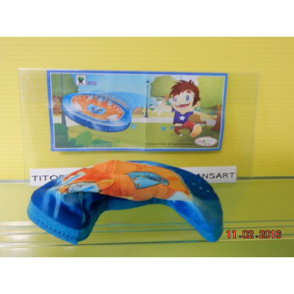 1 Figurine Kinder  gomove 2014 - 2015 avec 1 BPZ