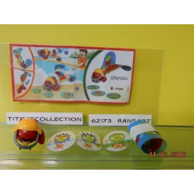 1 Figurine Kinder angry birs 2014 - 2015 avec 1 BPZ ff604