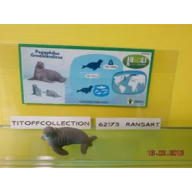 1 Figurine Kinder ANIMAIS  2012 - 2013 avec 1 BPZ