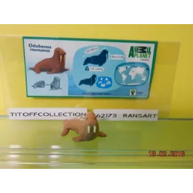 1 Figurine Kinder ANIMAIS  2012 - 2013 avec 1 BPZ