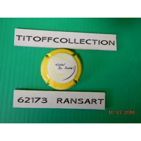 1 capsules de champagne Herbert  didier contour jaune 