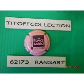 1 capsules de champagne  guillette  - brest  fond rose