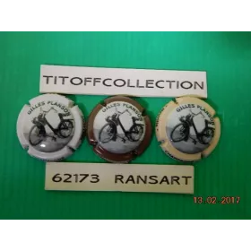 la série de 3 capsules de champagne planson gilles