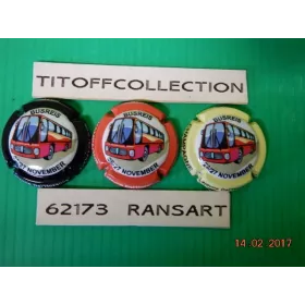 la série de 3 capsules de champagne lejeune del hozanne busreis 26/27/11/2016