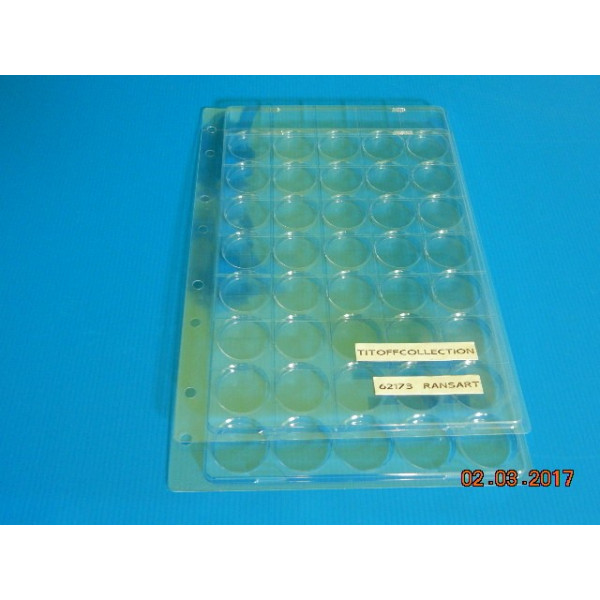 1 plaque pour 40 capsule de champagne 210 sur 300 transparentes avec couvercle 