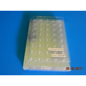 5 plaque pour 200 capsule de champagne 210 sur 300 transparente avec couvercle