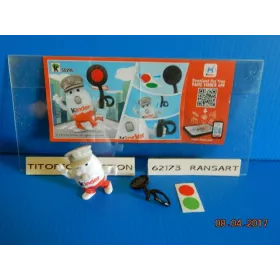 1 Figurine Kinder SD-2016-2017 avec 1 BPZ