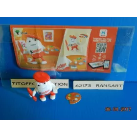 1 Figurine Kinder SD-2016-2017 avec 1 BPZ