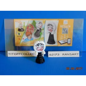 1 Figurine Kinder mixart SD-2016-2017 avec 1 BPZ