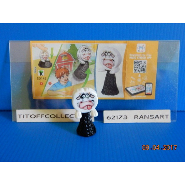 1 Figurine Kinder  mixart   SD-2016-2017 avec 1 BPZ