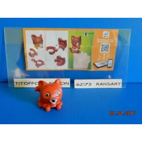 1 Figurine Kinder  mixart   SD-2016-2017 avec 1 BPZ