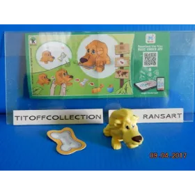 1 Figurine Kinder katoons SD-2016-2017 avec 1 BPZ