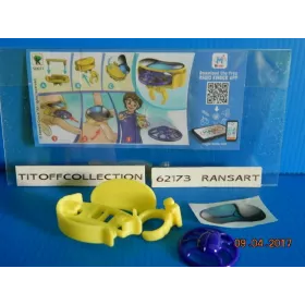 1 Figurine Kinder  gomove   SD-2016-2017 avec 1 BPZ