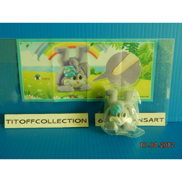 1 Figurine Kinder   2015 - 2016 avec 1 BPZ fs318
