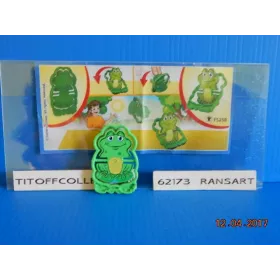 1 Figurine Kinder gomove   2015 - 2016 avec 1 BPZ fs258