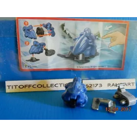 1 Figurine Kinder sprinty 2015 - 2016 avec 1 BPZ fs106a