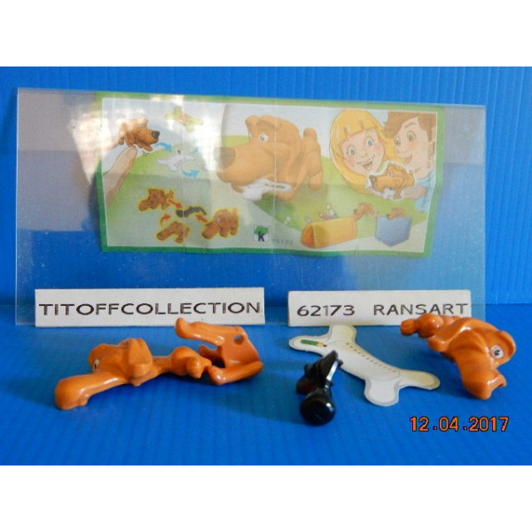 1 Figurine Kinder katoons 2015 - 2016 avec 1 BPZ fs132