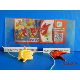 1 Figurine Kinder crazy friends 2015 - 2016 avec 1 BPZ fs553d