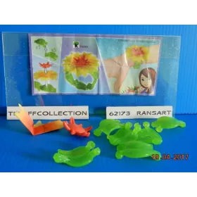1 Figurine Kinder gomove 2015 - 2016 avec 1 BPZ fs083