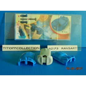 1 Figurine Kinder gomove   2015 - 2016 avec 1 BPZ fs129