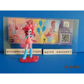 1 Figurine Kinder pony 2015 - 2016 avec 1 BPZ fs294