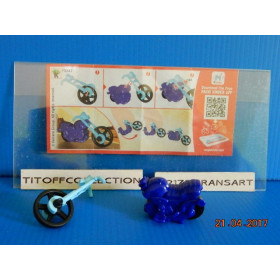1 Figurine Kinder sprinty  2015 - 2016 avec 1 BPZ fs242