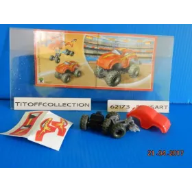 1 Figurine Kinder sprinty  2015 - 2016 avec 1 BPZ fs025