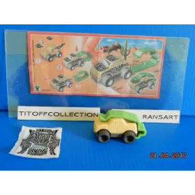 1 Figurine Kinder sprinty 2015 - 2016 avec 1 BPZ fs033a