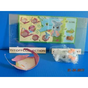 1 Figurine Kinder katoons 2015 - 2016 avec 1 BPZ fs012