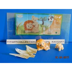 1 Figurine Kinder katoons 2015 - 2016 avec 1 BPZ fs146