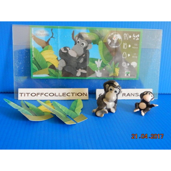 1 Figurine Kinder katoons  2015 - 2016 avec 1 BPZ fs150