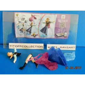 1 Figurine Kinder disney frozen SD-2016-2017 avec 1 BPZ