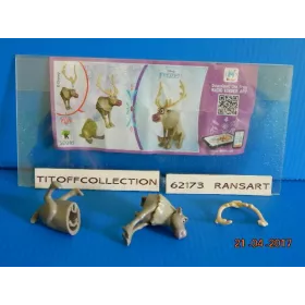 1 Figurine Kinder disney frozen SD-2016-2017 avec 1 BPZ