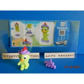 1 Figurine Kinder     SD-2016-2017 avec 1 BPZ