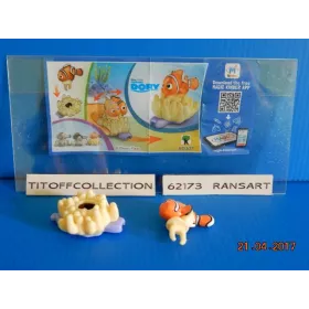 1 Figurine Kinder disney dory SD-2016-2017 avec 1 BPZ