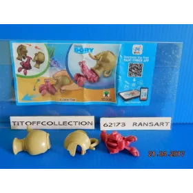 1 Figurine Kinder disney dory SD-2016-2017 avec 1 BPZ